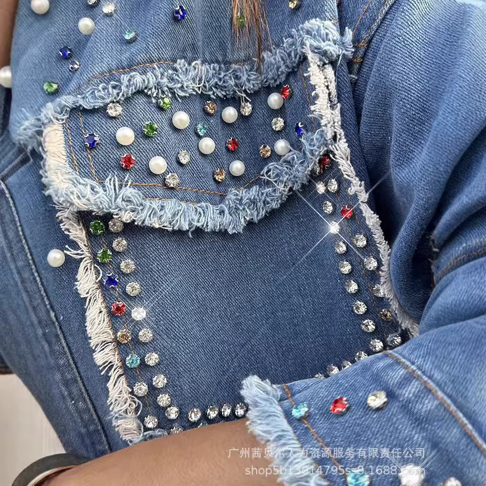 Glam Denim Jacket
